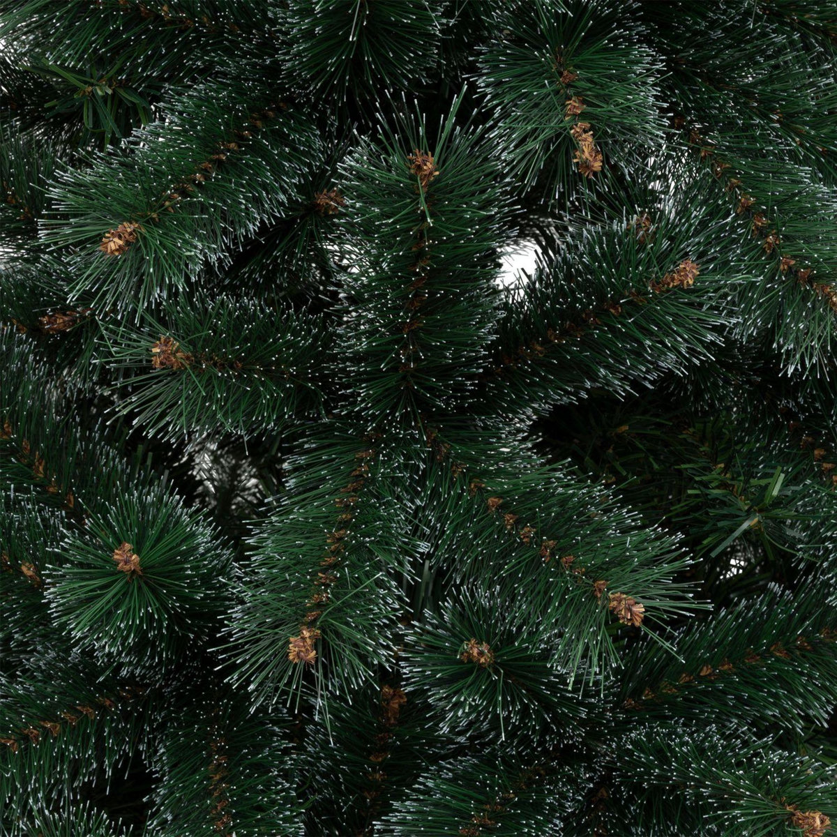 FEERIC LIGHT & CHRISTMAS Sapin de Noël artificiel givré WINDY PEAK - H. 180 cm - Vert