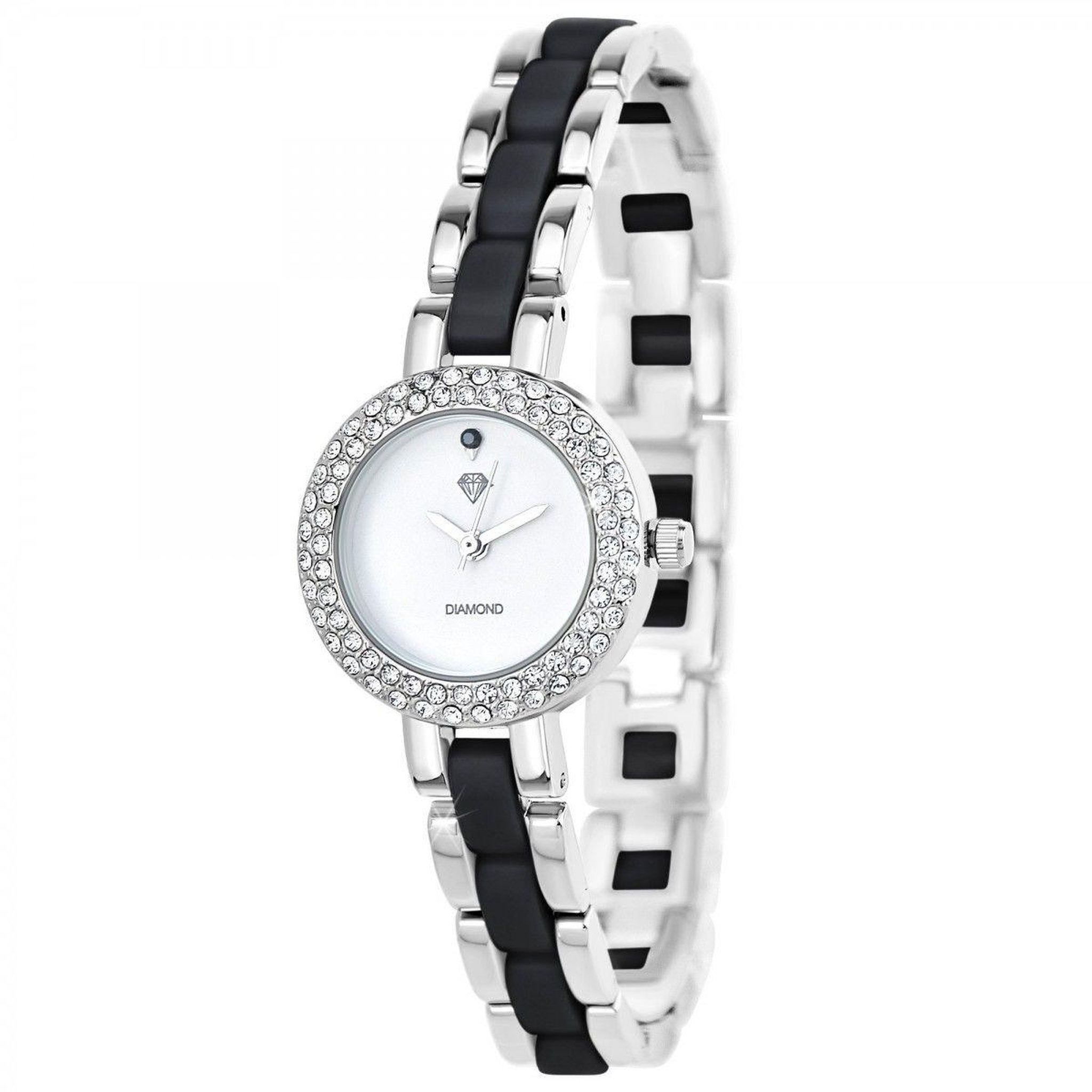 SC CRYSTAL Montre Cassandra élégante SC Crystal ornée d'un véritable diamant