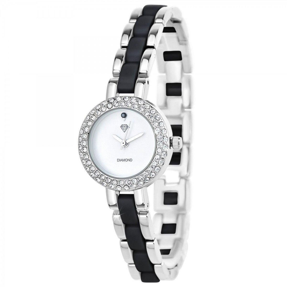 SC CRYSTAL Montre Cassandra élégante SC Crystal ornée d'un véritable diamant