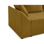 Voir la diapositive 5 : BEST MOBILIER Mike - canapé d'angle réversible - 4 places - convertible avec coffre - en velours côtelé