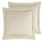 Voir la diapositive 4 : Sensei Maison Parure housse de couette rayée satin + 2 taies 65x65 cm VERSALUXE