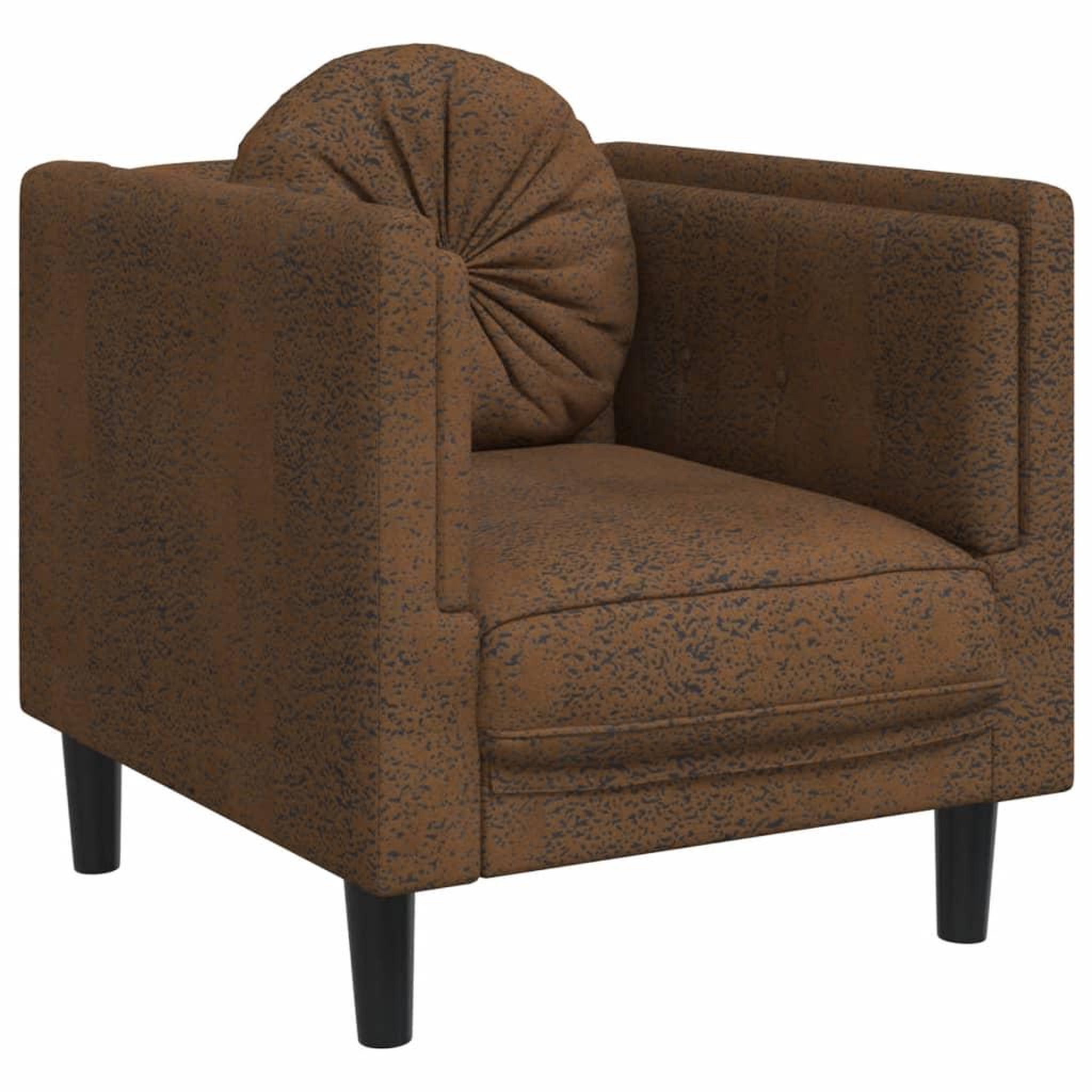 Voir la diapositive 4 : VIDAXL Ensemble de canapes 3 pcs avec coussins marron velours