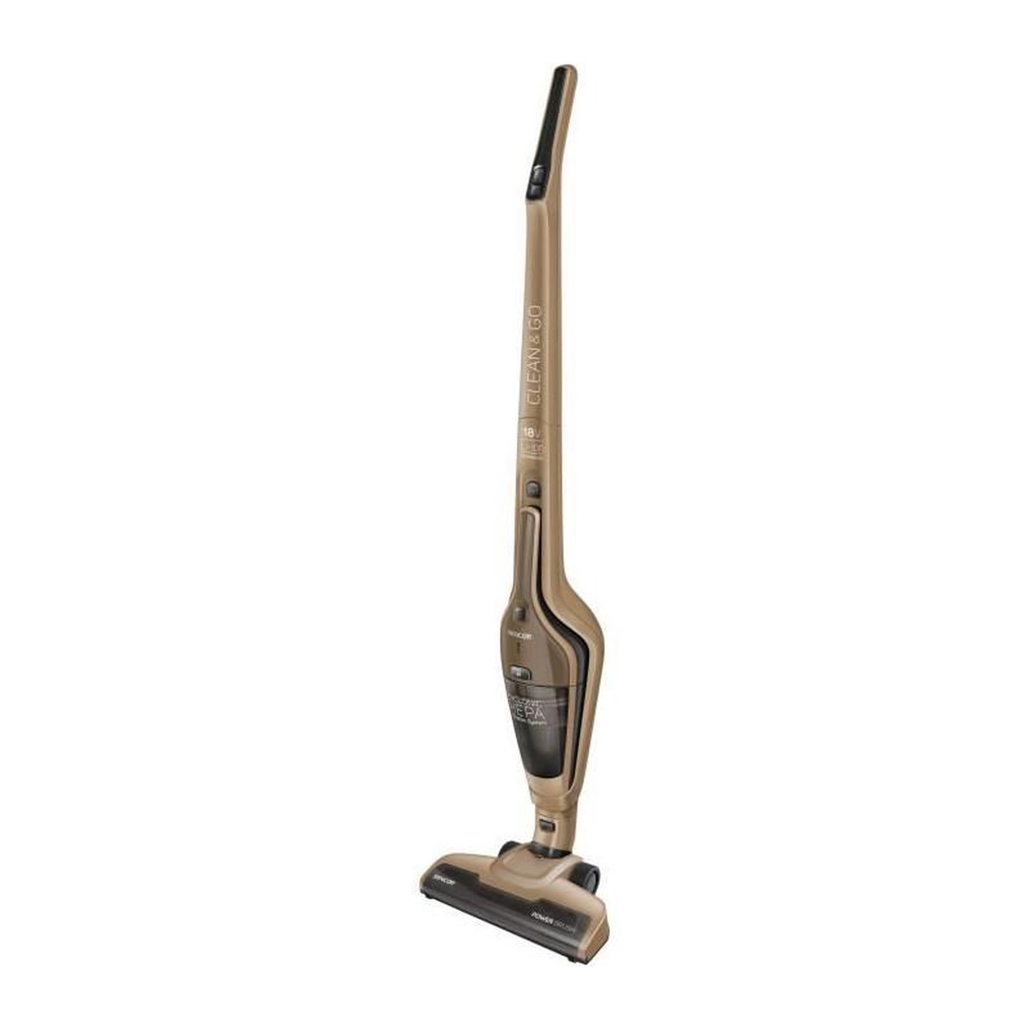 Voir la diapositive 3 : SENCO Aspirateur balai sans fil - SENCOR - SVC 8618GD - 2 en 1 - 78 dB - 0,5 L - Or