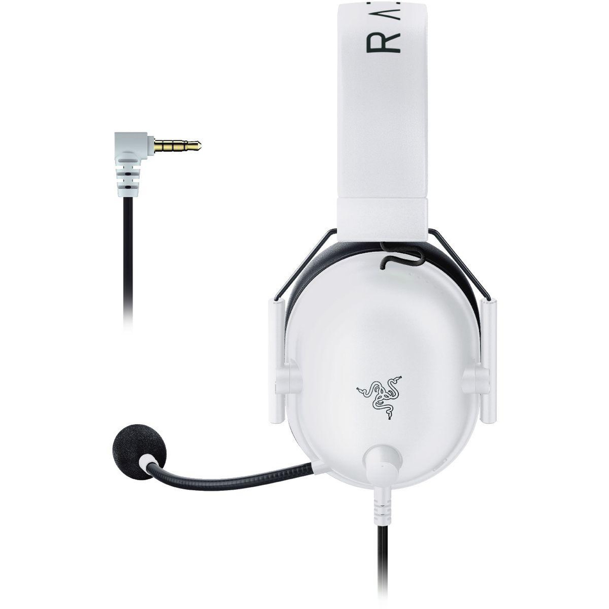 Razer Casque gamer Casque Gaming filaire Razer BlackShark V2 X sous licence PlayStation Blanc
