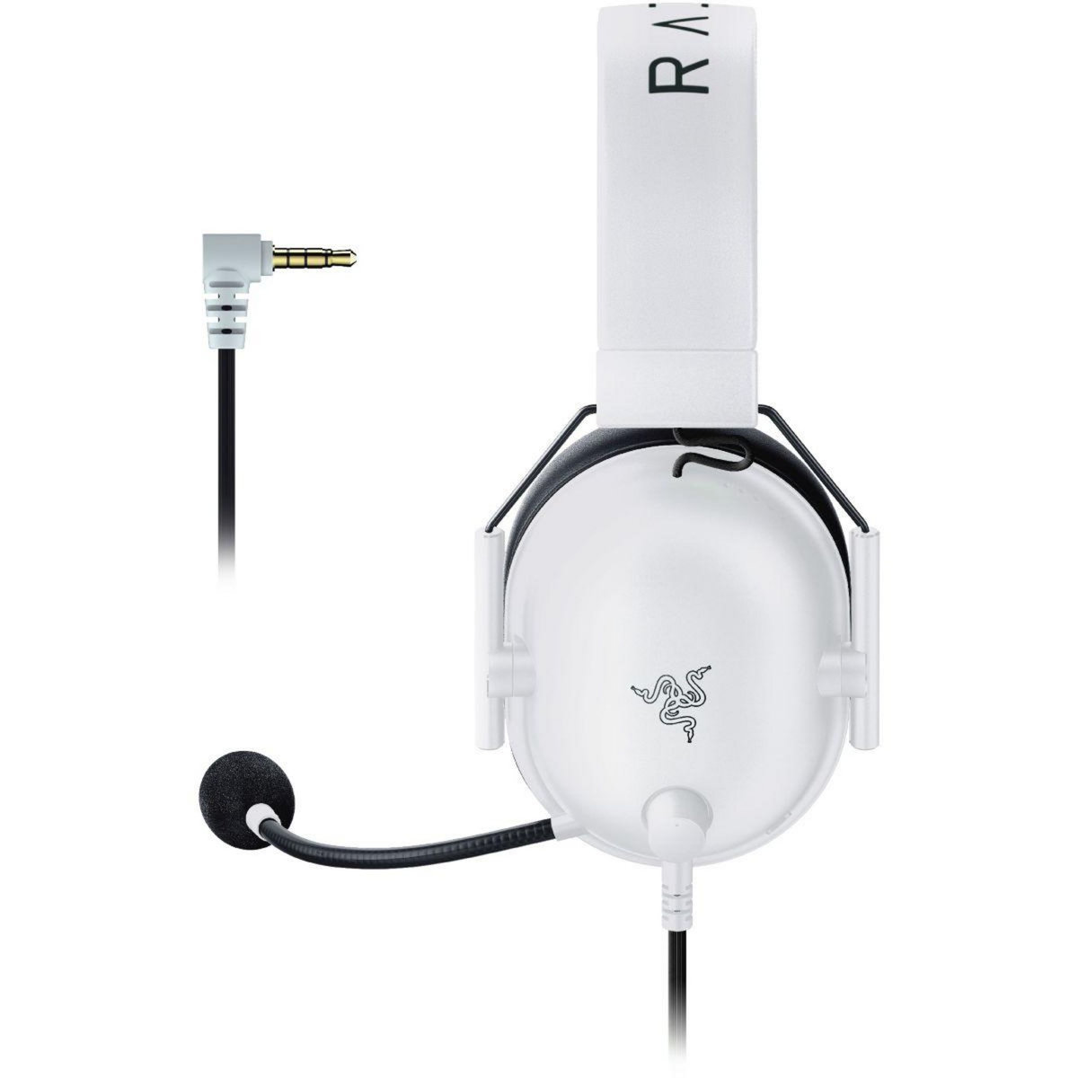 Razer Casque gamer Casque Gaming filaire Razer BlackShark V2 X sous licence PlayStation Blanc