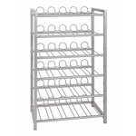 Paris Prix Porte Bouteilles 6 Niveaux  Akena  90cm Argent