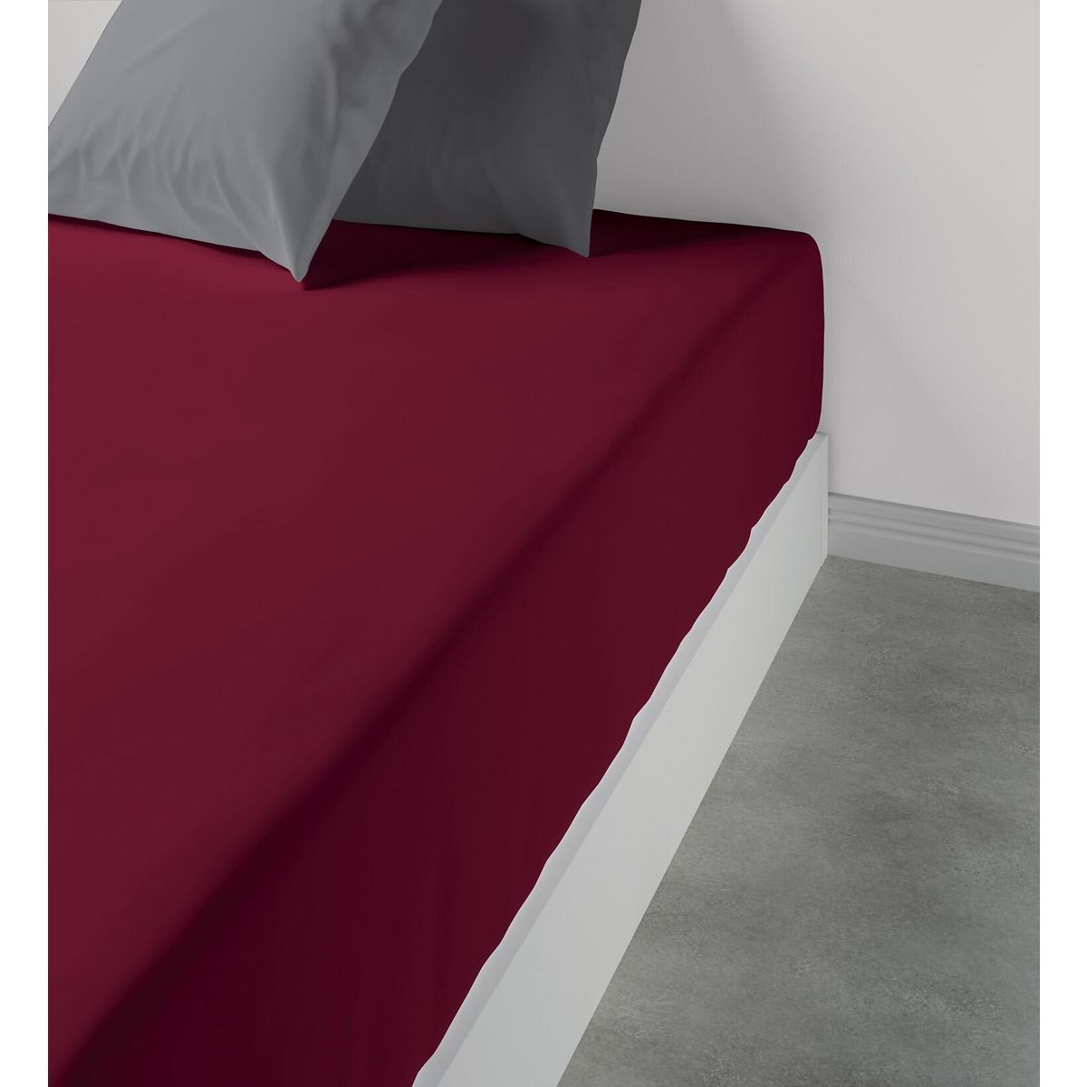 Les Ateliers du Linge Drap housse 100% coton 115g 57fils