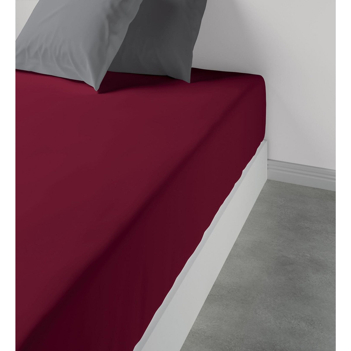 Les Ateliers du Linge Drap housse 100% coton 115g 57fils