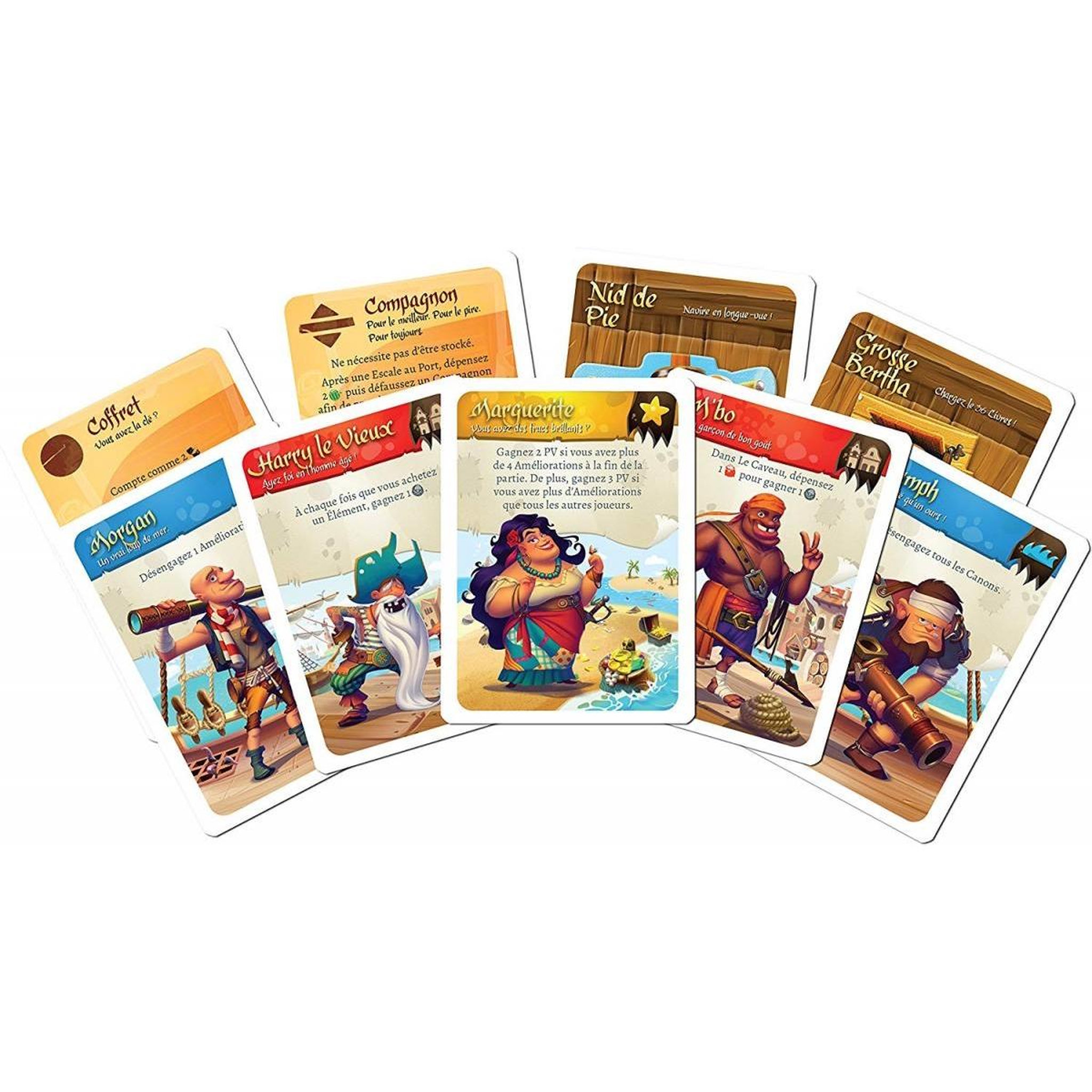 Voir la diapositive 2 : Asmodee Galions Canons et Doublons