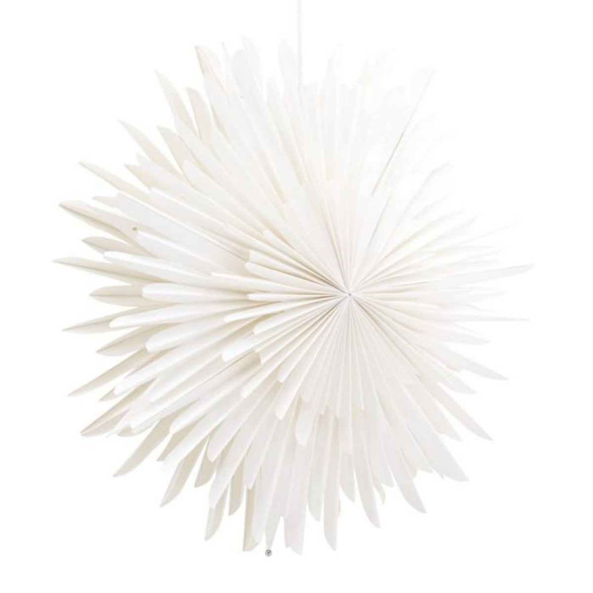 Paris Prix Lampe Suspension Design  Selen  46cm Blanc