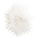 Paris Prix Lampe Suspension Design  Selen  46cm Blanc