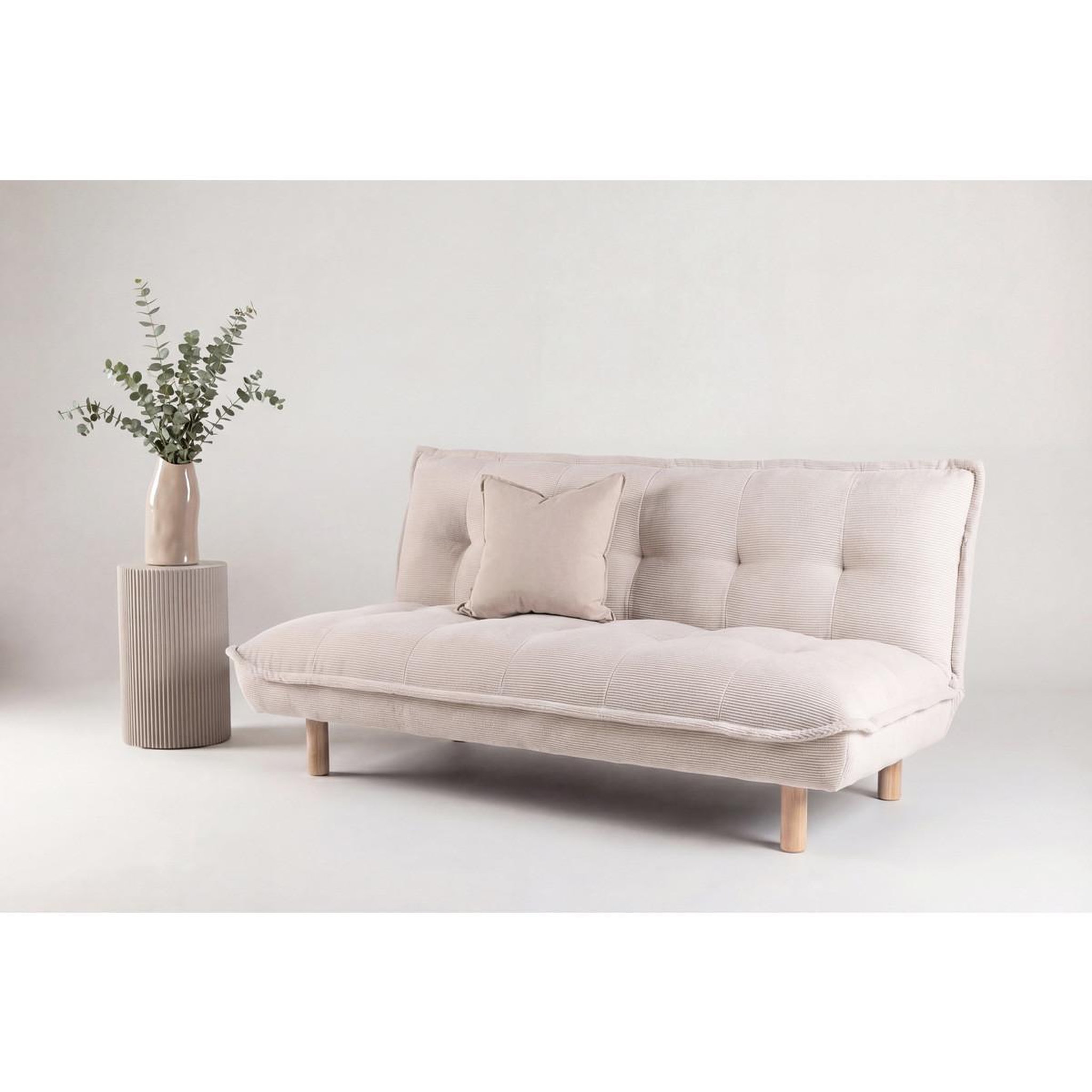 Voir la diapositive 3 : Paris Prix Canapé convertible 2 places  gertrud  182cm beige