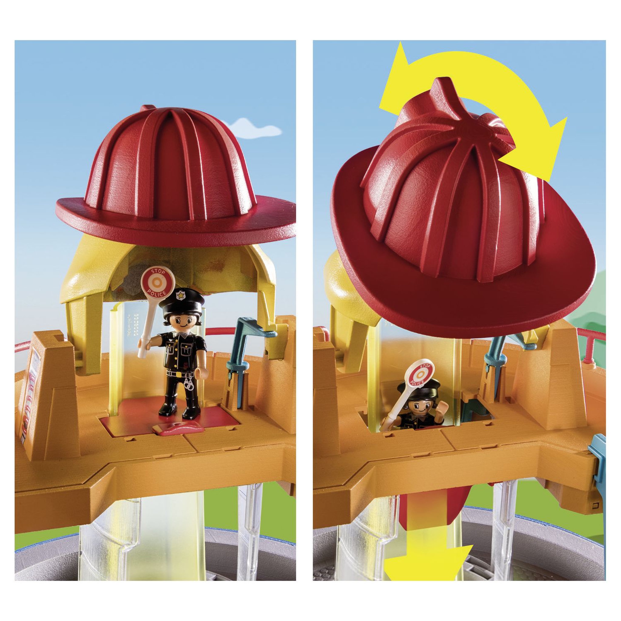 Voir la diapositive 9 : PLAYMOBIL 70910 - Duck on Call - Quartier général 