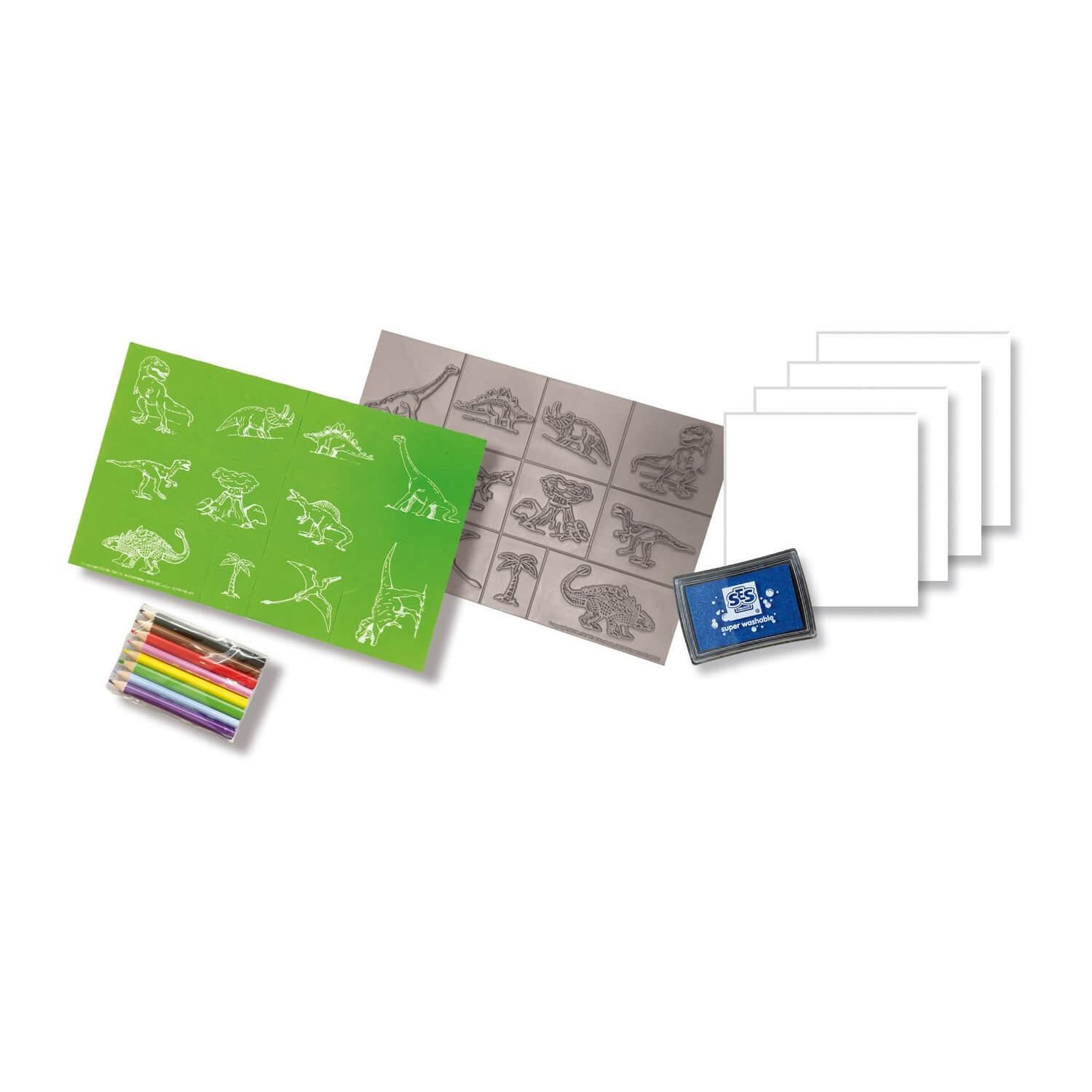 Voir la diapositive 3 : SES Creative Kit de tampons : Dinosaures
