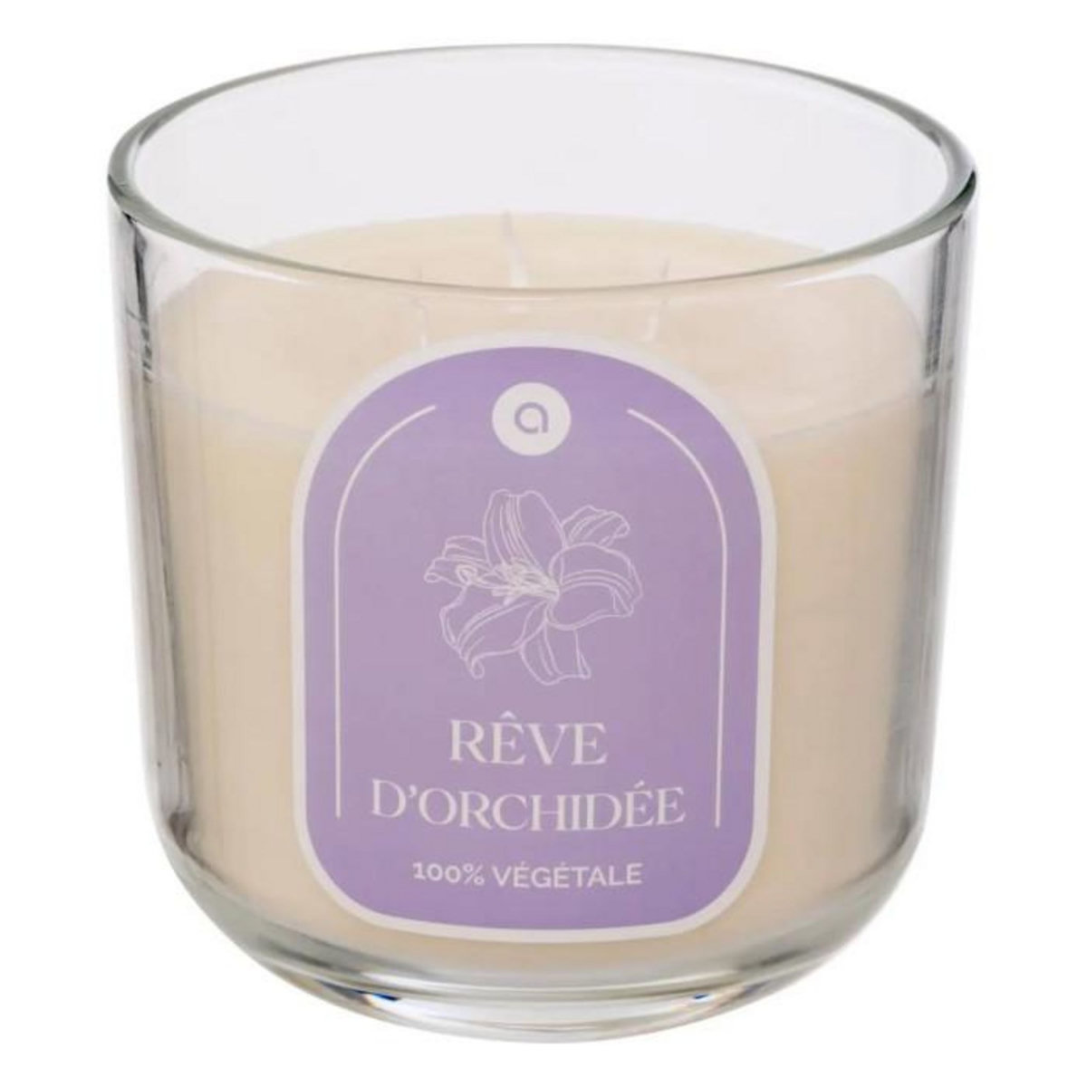 ATMOSPHERA Bougie Parfumée en Verre  Floa  610g Orchidée