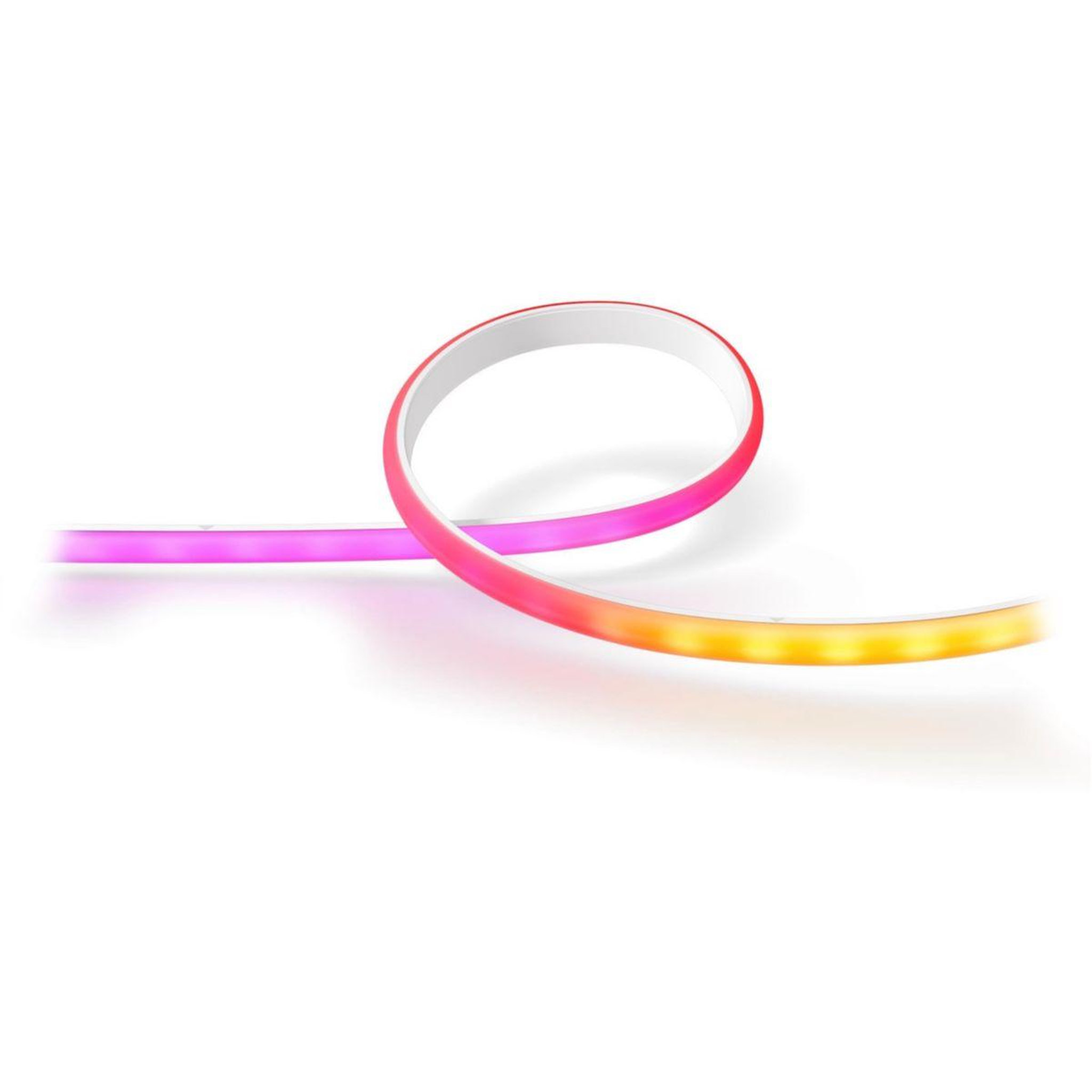 Voir la diapositive 4 : Philips Ruban LED HUE W&C Lightstrip Gradient extension 1M