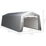 Voir la diapositive 6 : VIDAXL Tente de rangement 300x900 cm Acier Gris