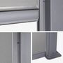 Voir la diapositive 5 : SWEEEK Pergola bioclimatique aluminium et acier 3x3m lames orientables + store 3m PALACE anthracite
