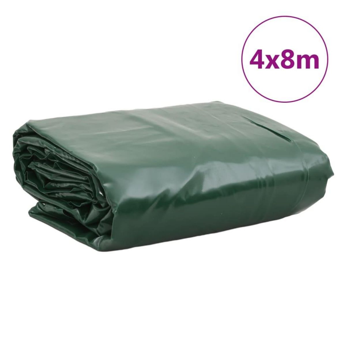 VIDAXL Bache vert 4x8 m 600 g/m²