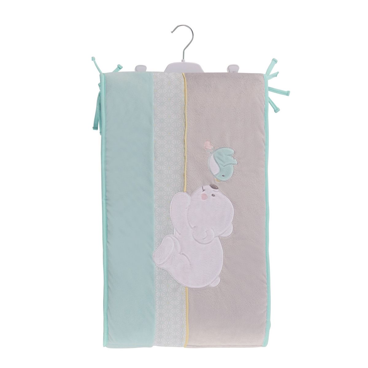 TINEO Tour de lit velours Pilou