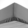 Voir la diapositive 1 : Paris Prix Drap Housse  Lina  160x200cm Anthracite