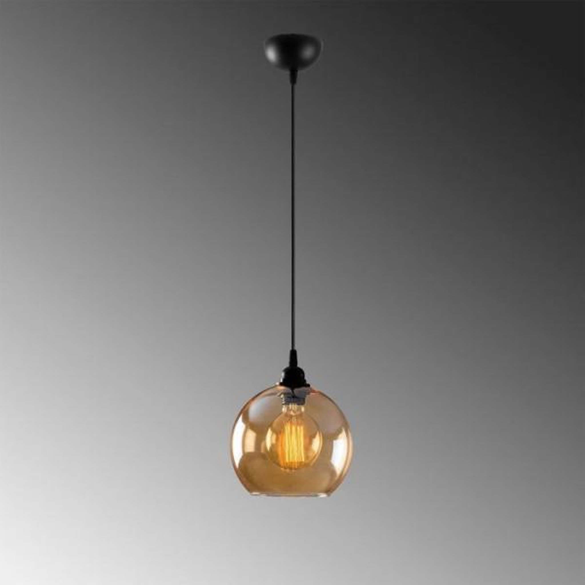 Voir la diapositive 6 : MRED Suspension lustre D BY M.RED Gold Black - Doré et noir - Style glamour - Ambiance chaleureuse
