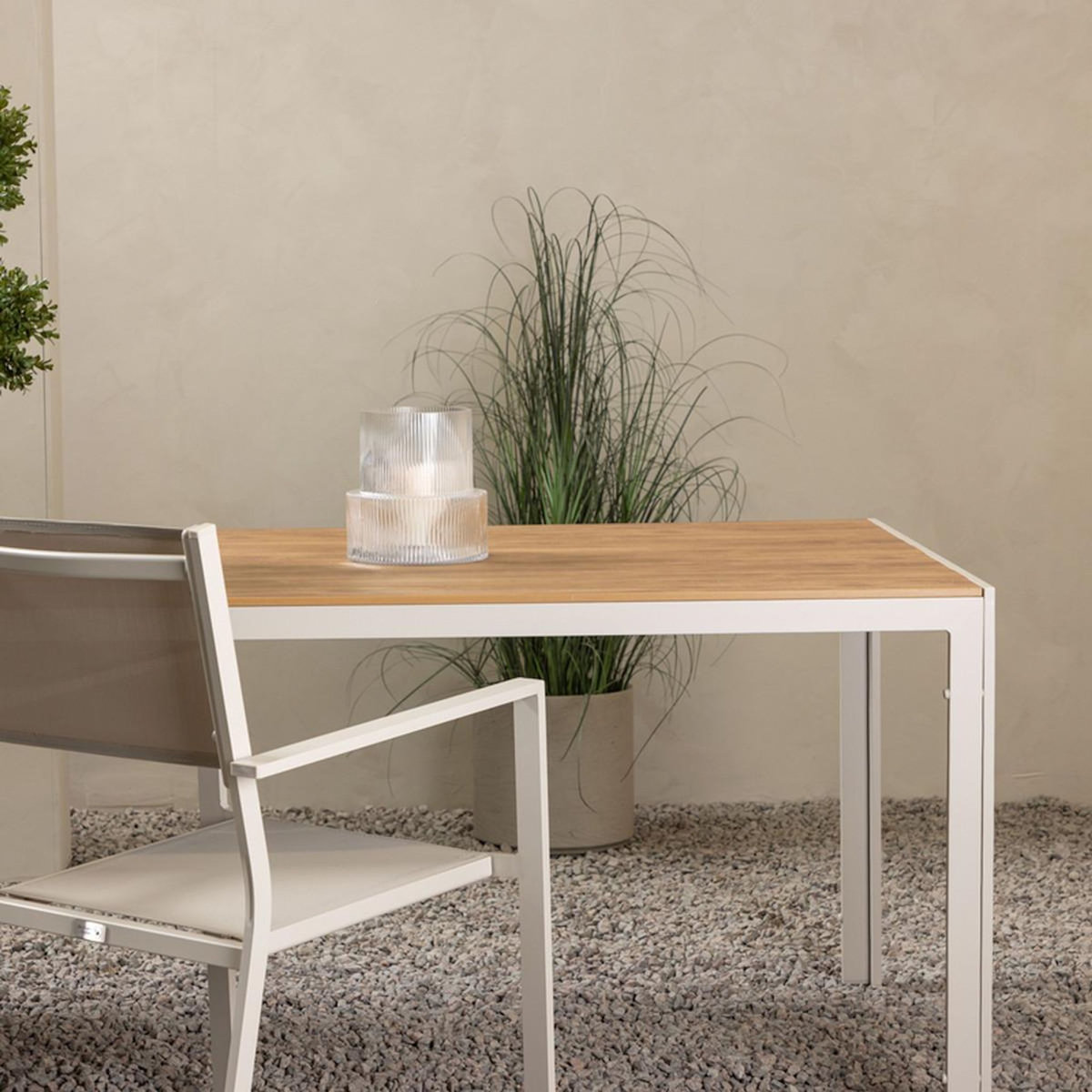 Paris Prix Table de Jardin  Break  205cm Beige & Naturel