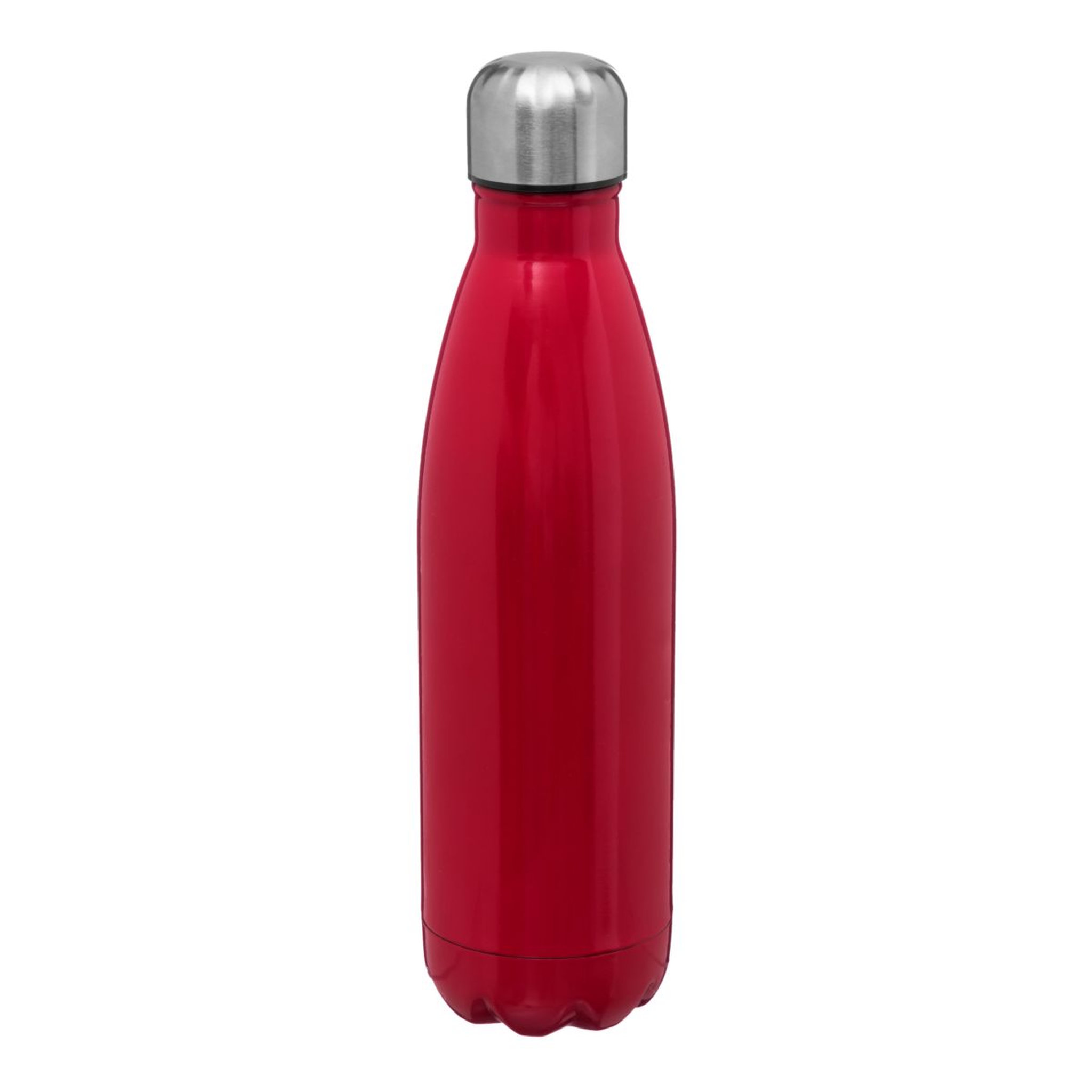 Bouteille isotherme 0,5 L rouge en acier inoxydable