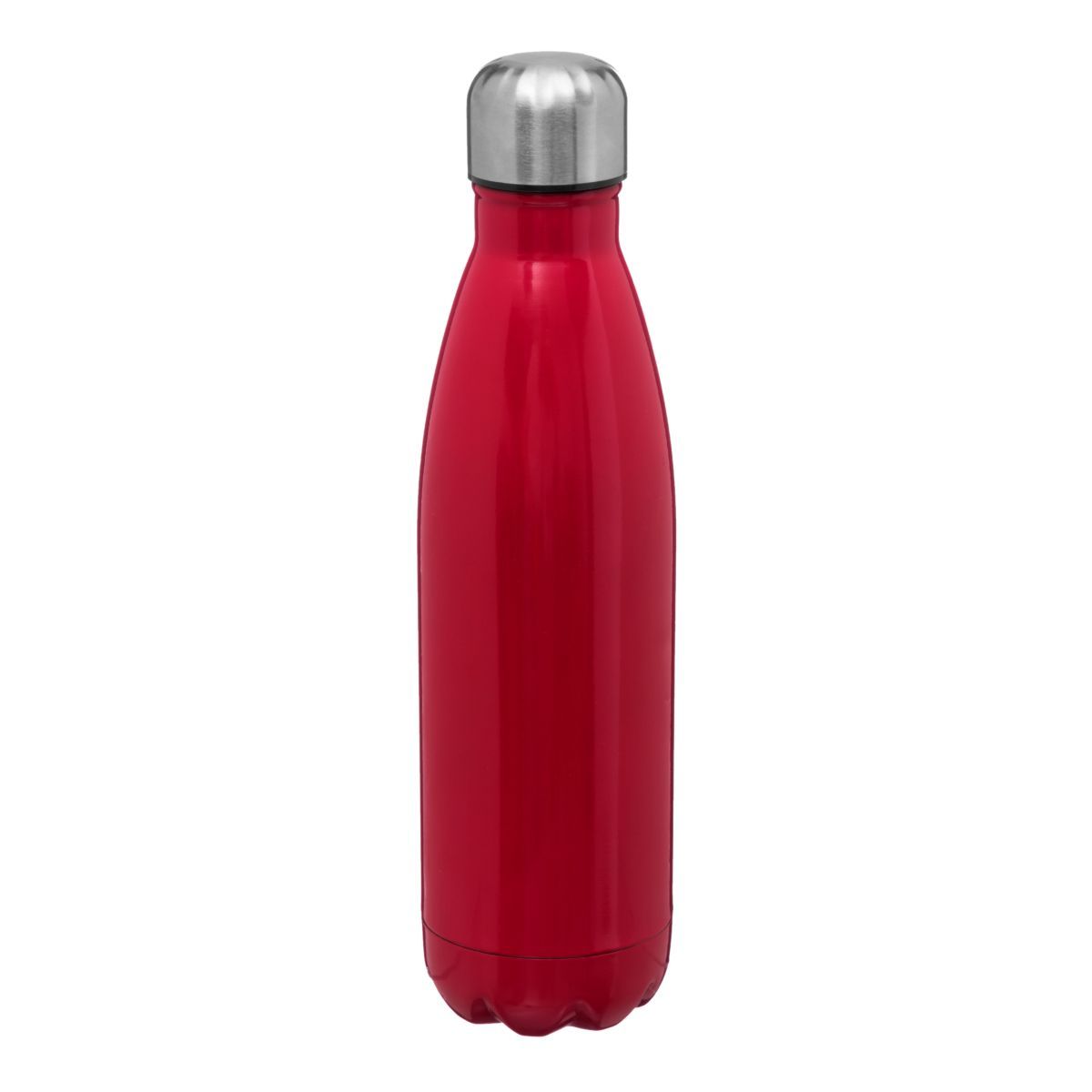 Bouteille isotherme 0,5 L rouge en acier inoxydable