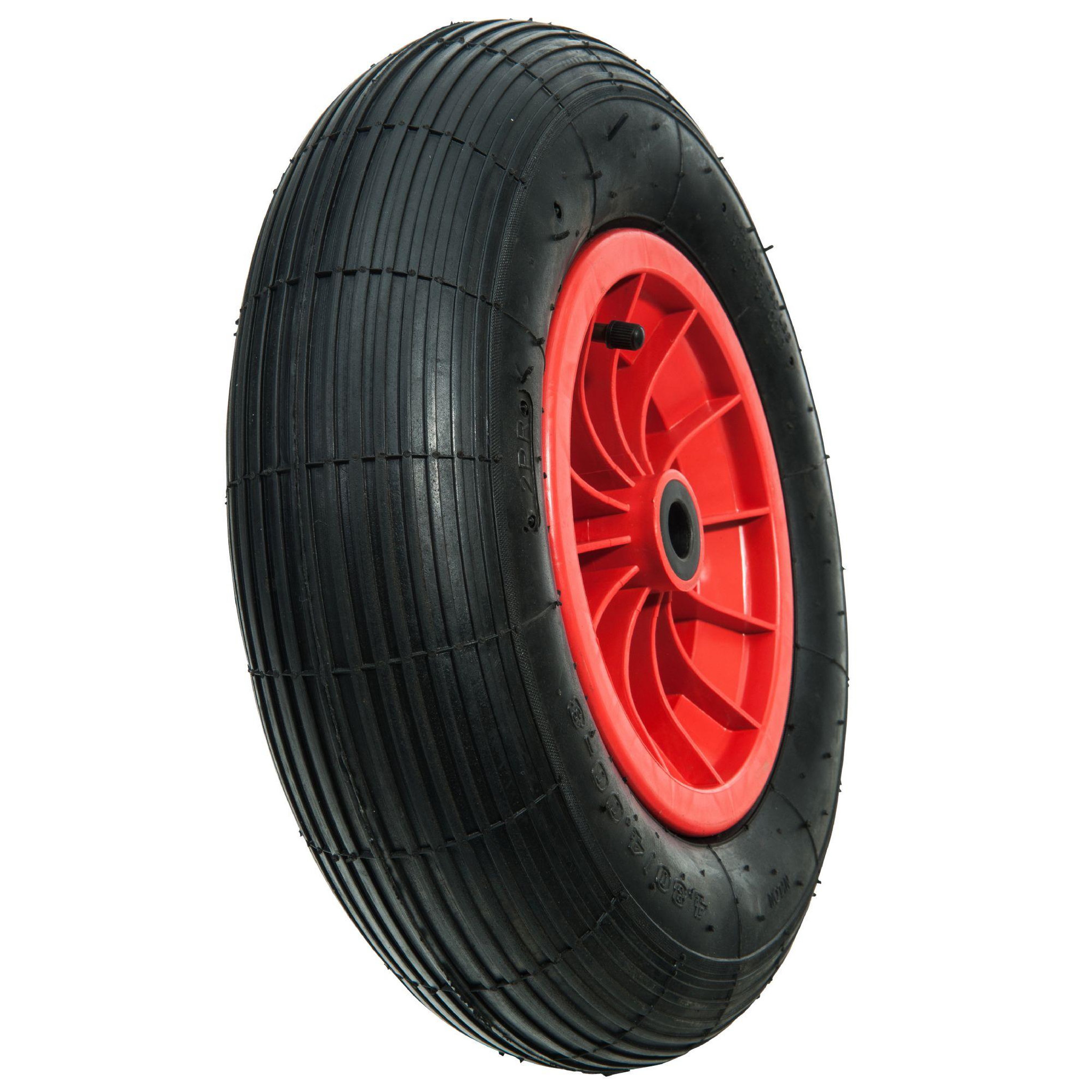 Voir la diapositive 3 : WERKAPRO Roue gonflable 16''  400x105  Alésage 25mm WERKA PRO