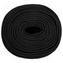Voir la diapositive 3 : VIDAXL Corde de bateau Noir complet 8 mm 25 m Polypropylene