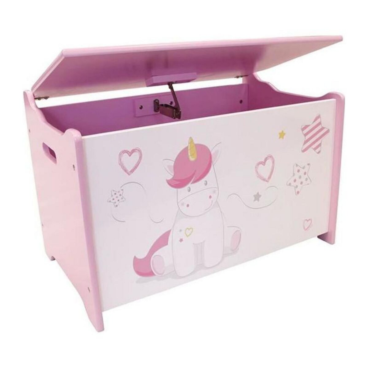 Fun House Fun House Licorne coffre a jouets en bois pour enfant