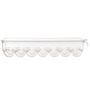 Voir la diapositive 2 : FIVE Bac de Rangement Frigo  14 Oeufs  37cm Transparent
