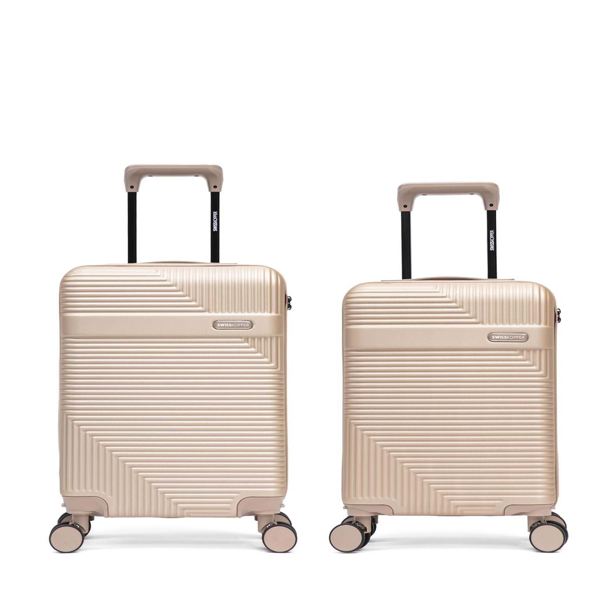 SWISS KOPPER Lot de 2 Valises Rigides Cabine et Cabine XS WOHLEN