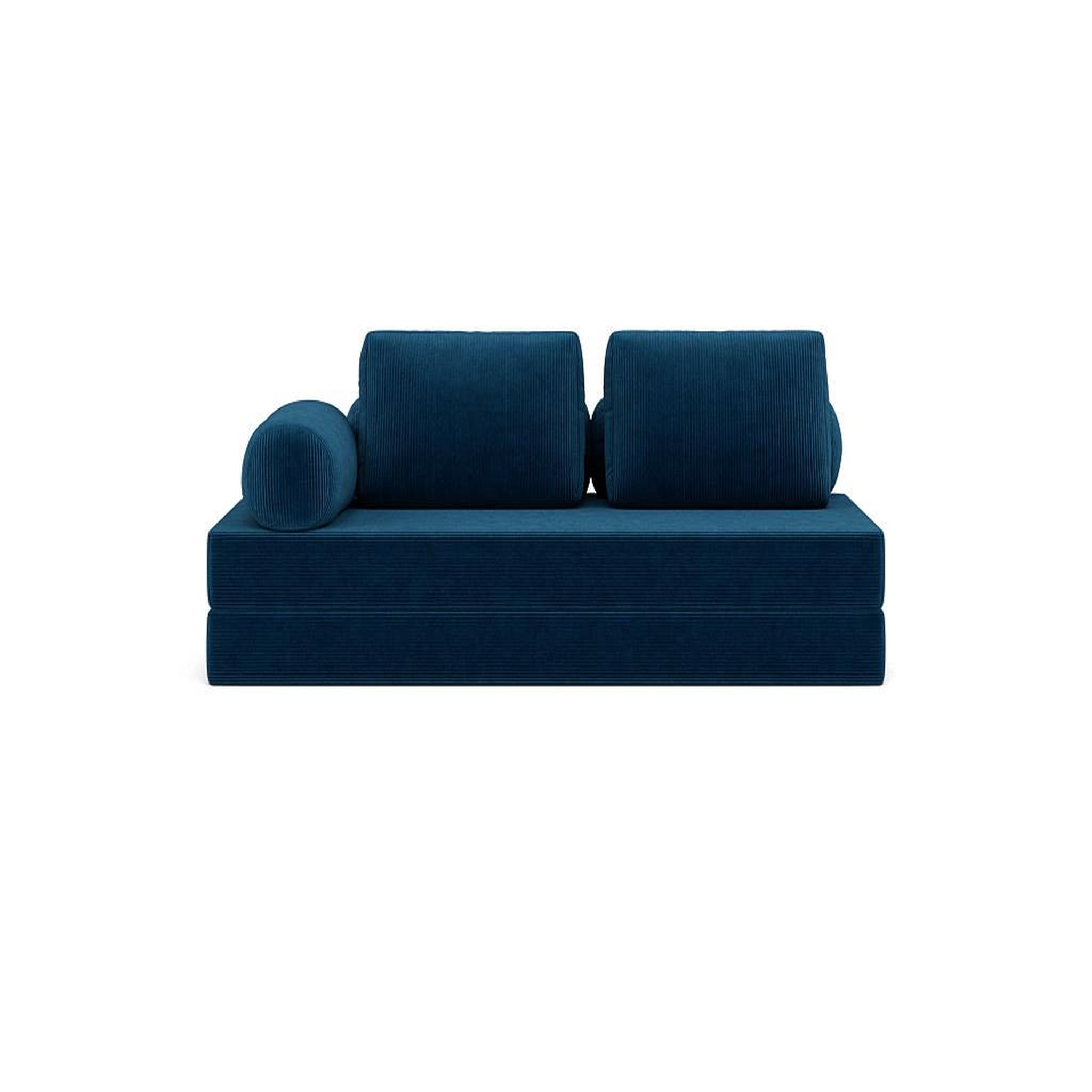 Voir la diapositive 1 : LISA DESIGN Lonny - canapé 3 places convertible en velours côtelé