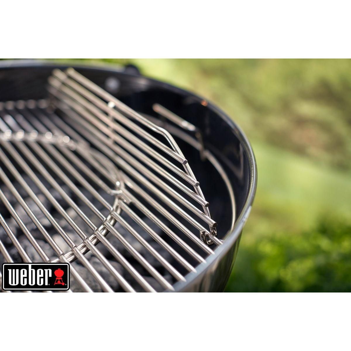 Weber Grille barbecue de cuisson Gourmet en acier inox 57 cm
