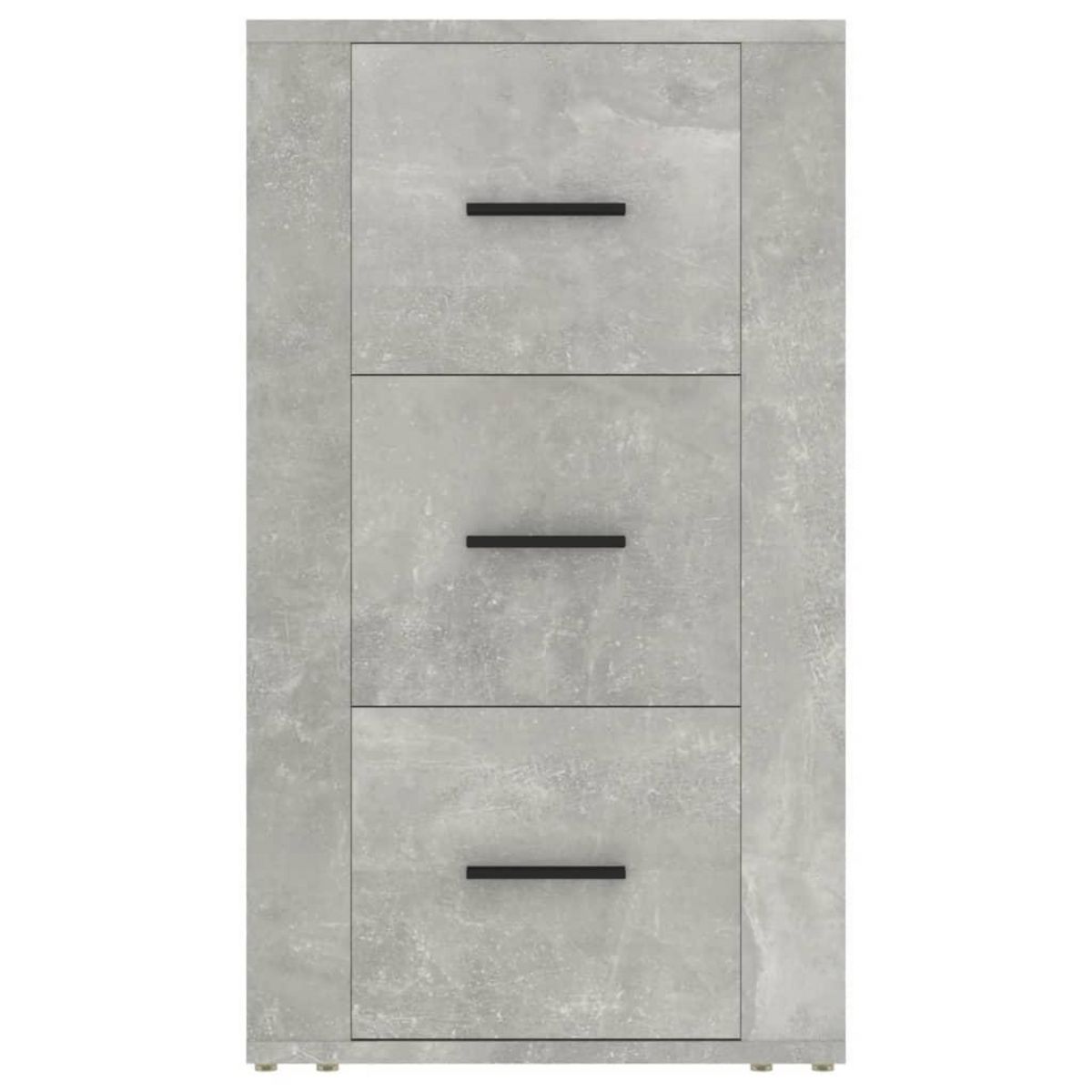 VIDAXL Buffet Gris beton 40x33x70 cm Bois d'ingenierie