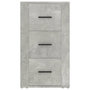Voir la diapositive 3 : VIDAXL Buffet Gris beton 40x33x70 cm Bois d'ingenierie