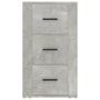 Voir la diapositive 3 : VIDAXL Buffet Gris beton 40x33x70 cm Bois d'ingenierie