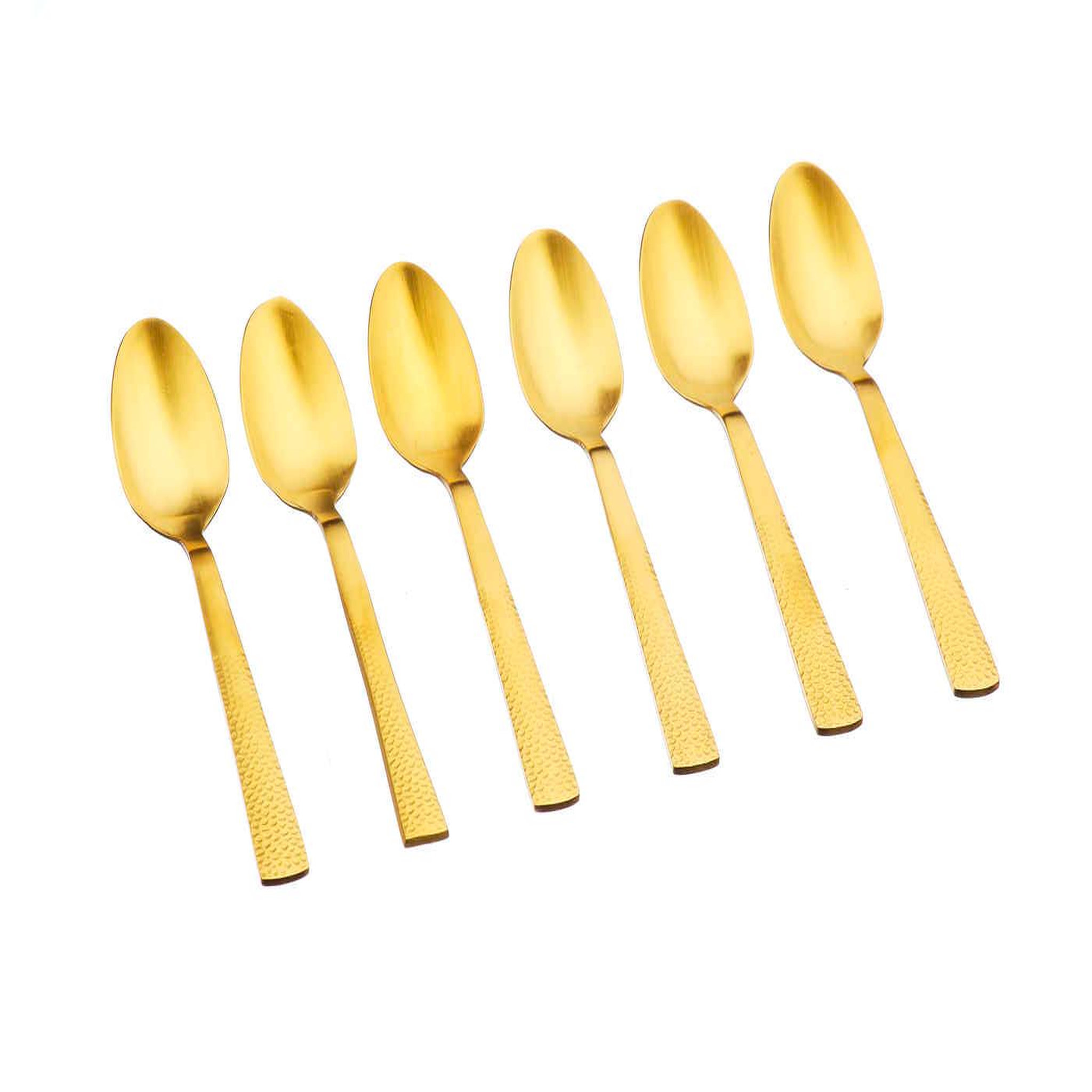 BJORN Coffret 6 petites cuillères FINN - Gold