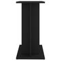 Voir la diapositive 5 : VIDAXL Support pour aquarium noir 60x30x60 cm bois d ingénierie