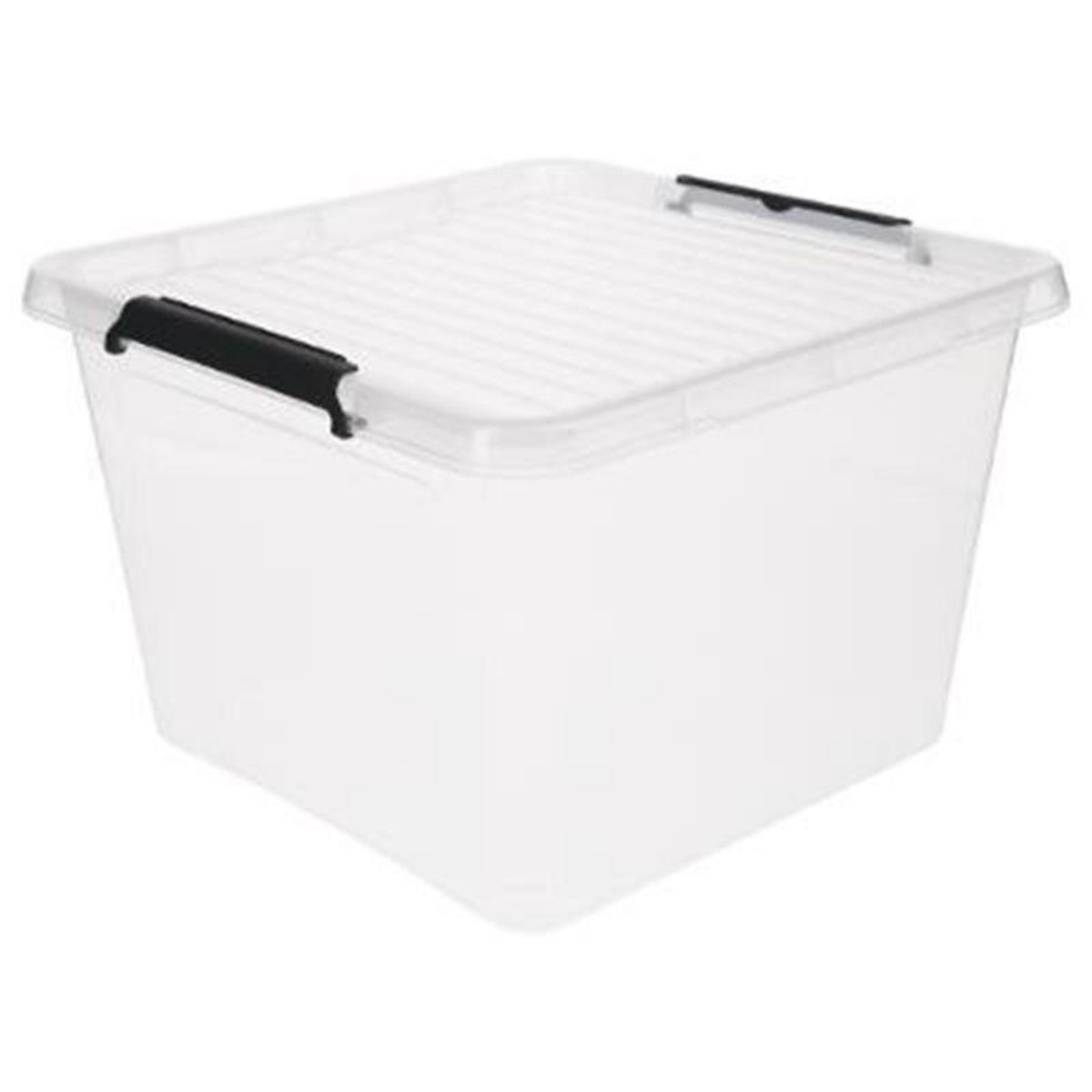  Boîte de Rangement à Clip  N Box  32L Transparent
