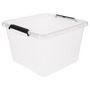 Voir la diapositive 1 :  Boîte de Rangement à Clip  N Box  32L Transparent