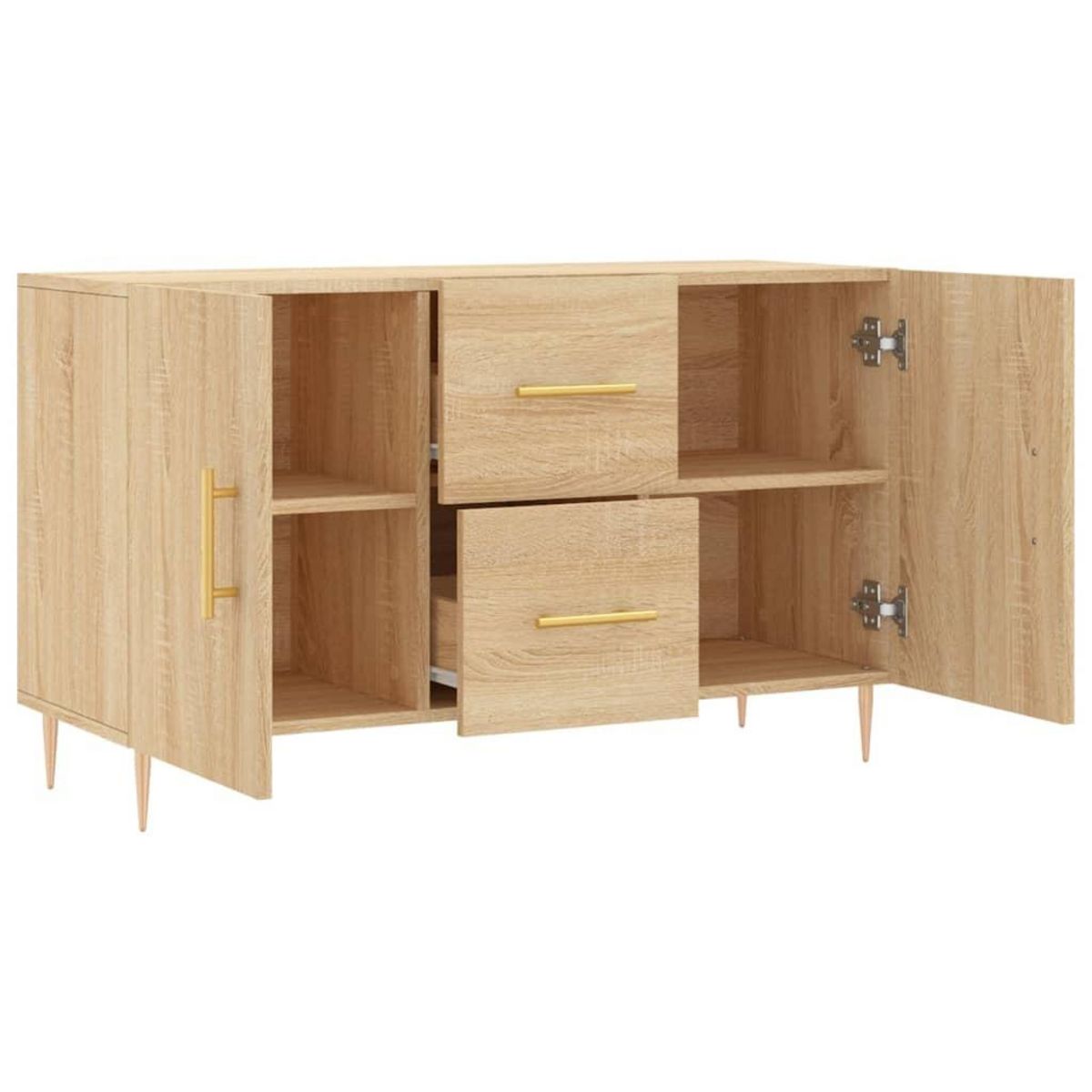 VIDAXL Buffet chene sonoma 100x36x60 cm bois d'ingenierie