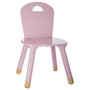Voir la diapositive 1 : Atmosphera Kids Chaise Enfant Design  Douceur  50cm Rose