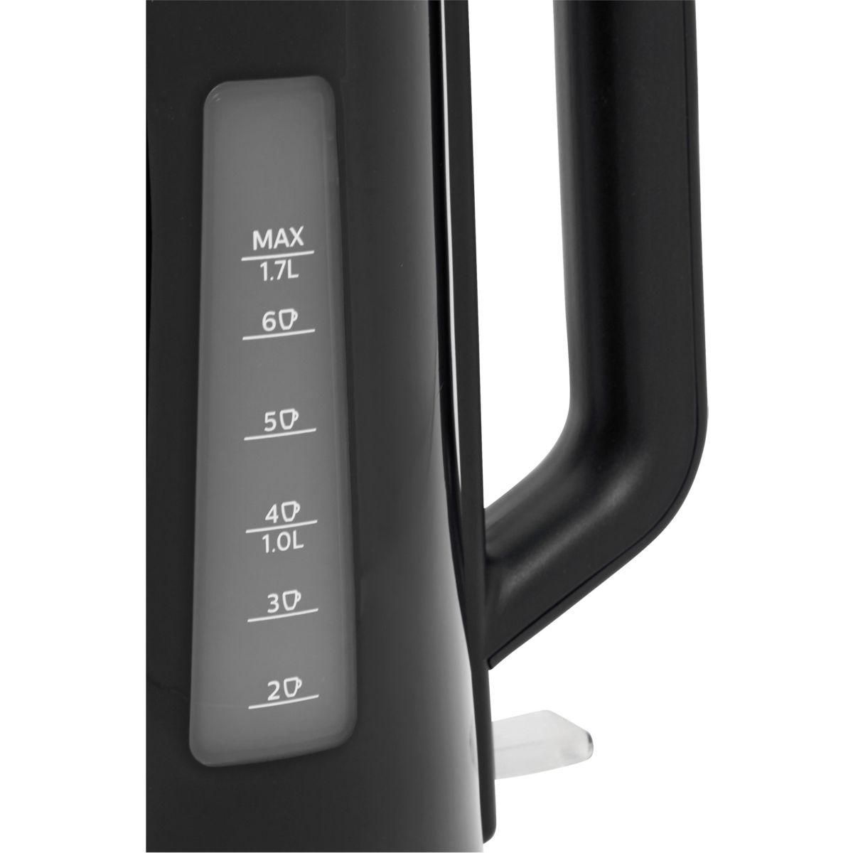 Philips Bouilloire HD9318/20 Bouilloire électrique noire Daily 1.7L, 2200W