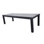 Voir la diapositive 6 : GARDENSTAR Table de jardin aluminium gris 256.8/321x100cm TOUQUET