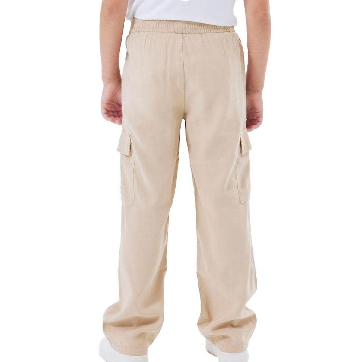 NAME IT Pantalon en Toile  Fille Name it Wide Twill