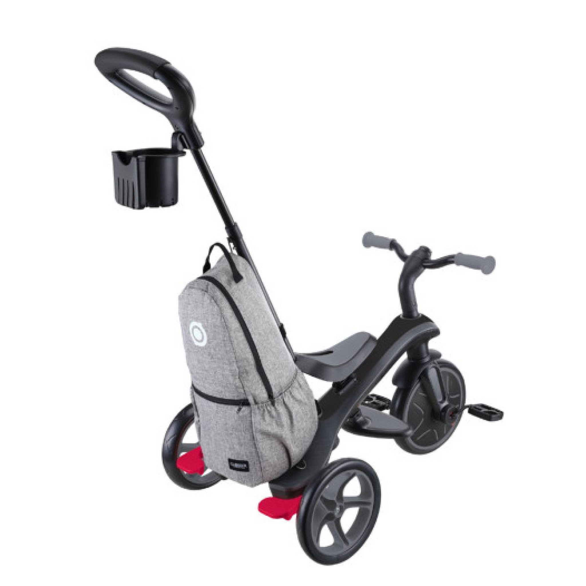 Voir la diapositive 3 : Globber Trike Explorer 4 En 1 Deluxe Play V2 noir-gris