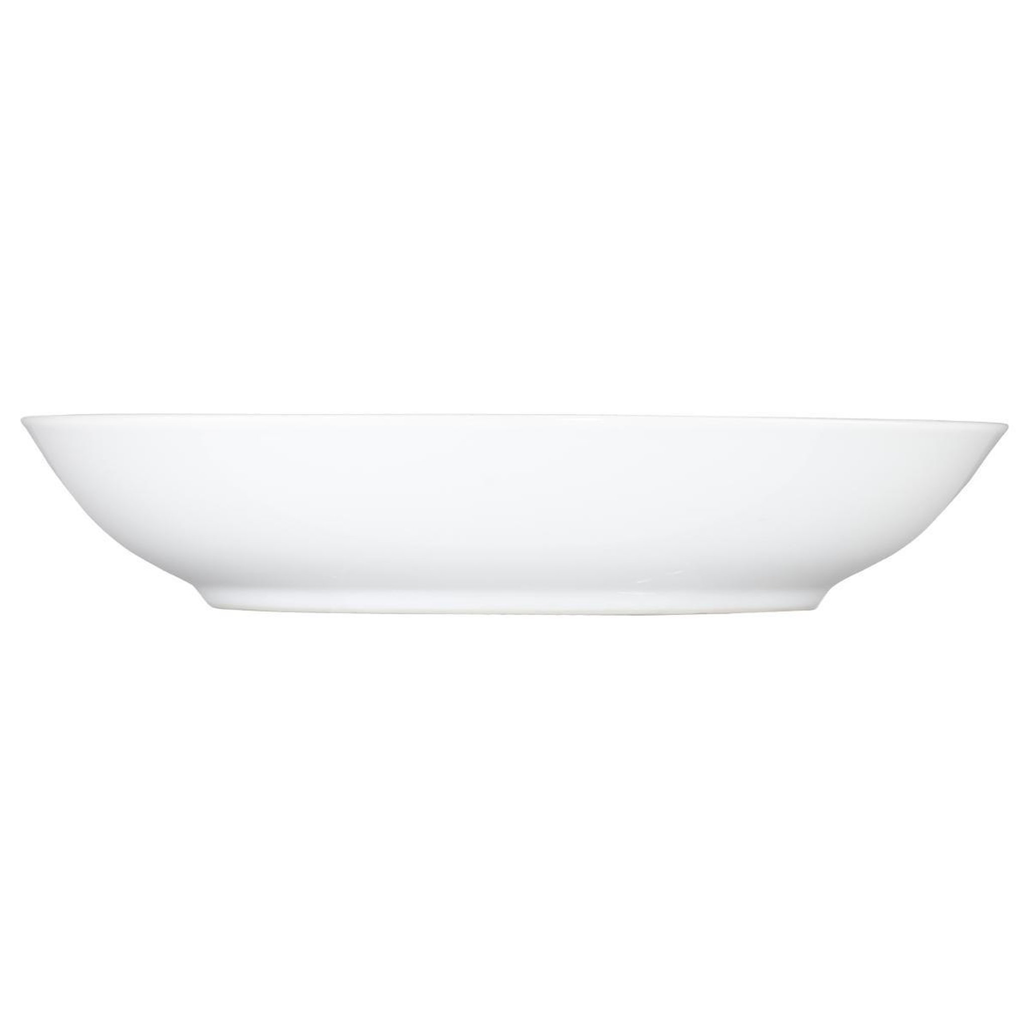 Voir la diapositive 3 : SECRET DE GOURMET Lot de 6 assiettes creuses  rice  20cm blanc